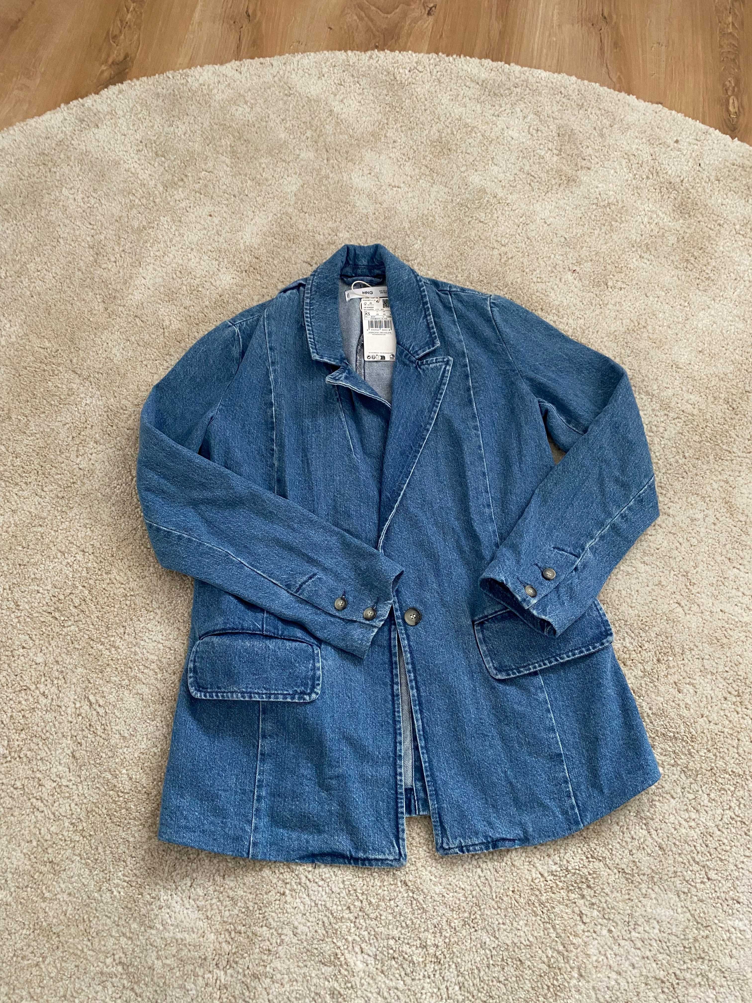 Marynarka jeansowa Mango xs Nowa z metka