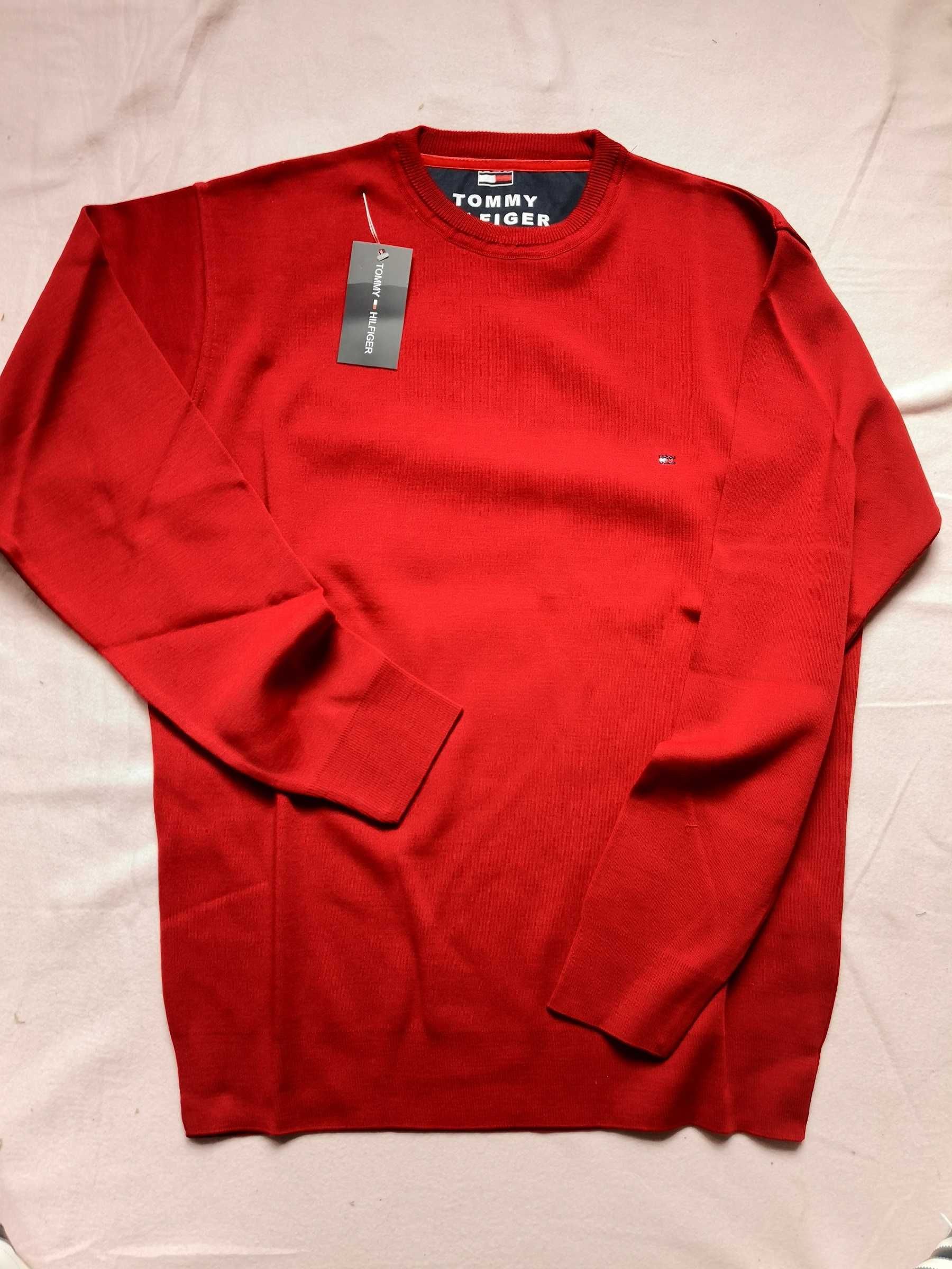 Swetr męski sweterek Tommy Hilfiger nowy logowany nowość