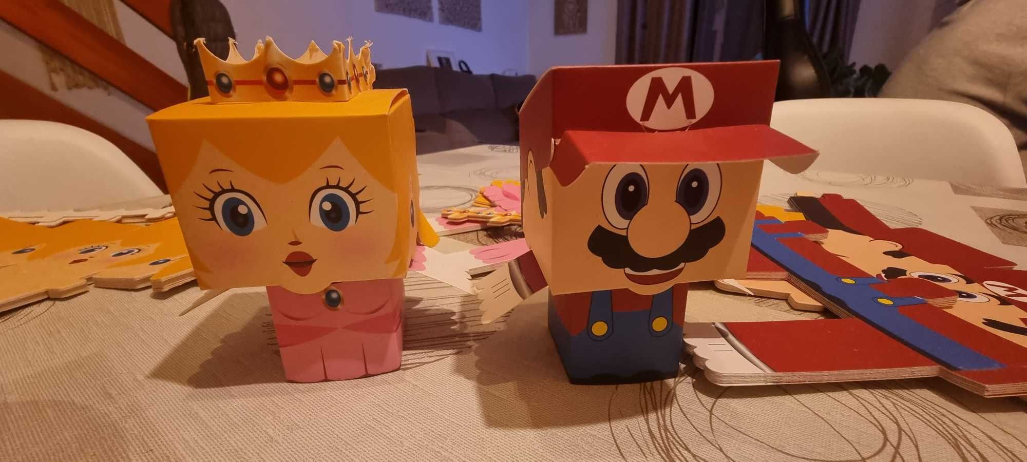 Caixas de lembranças Super Mario e Peach