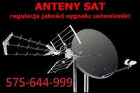 Montaż anten SAT i DVB-T2. Ustawienie sygnału Cyfrowy Polsat, NC+.