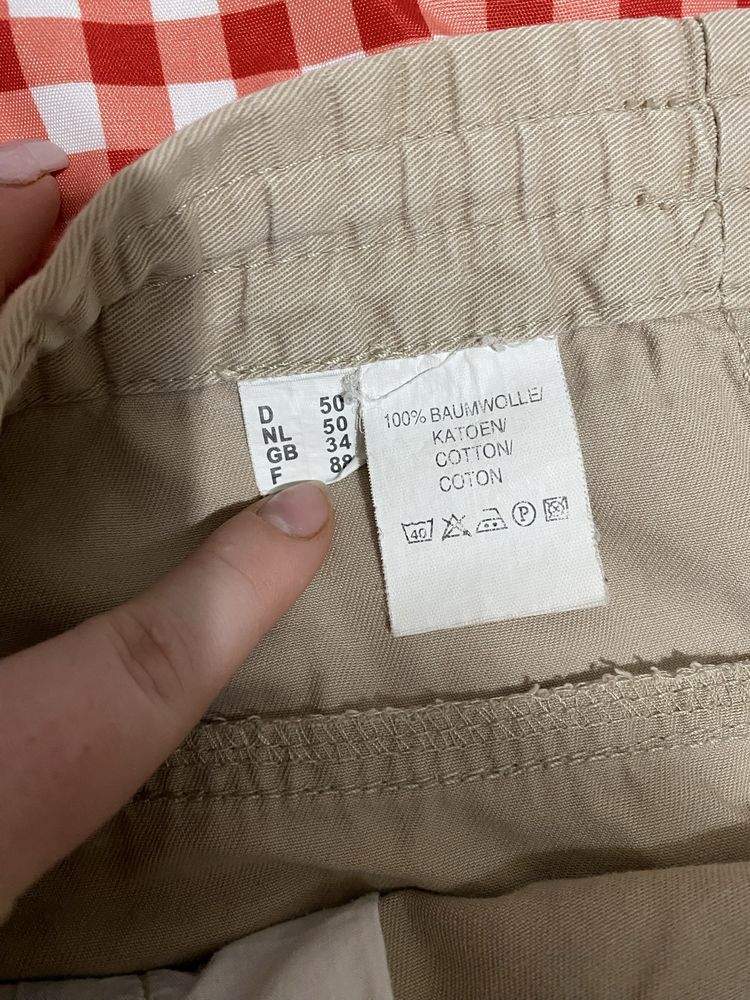 Spodenki bermudy jasny brąz vintage