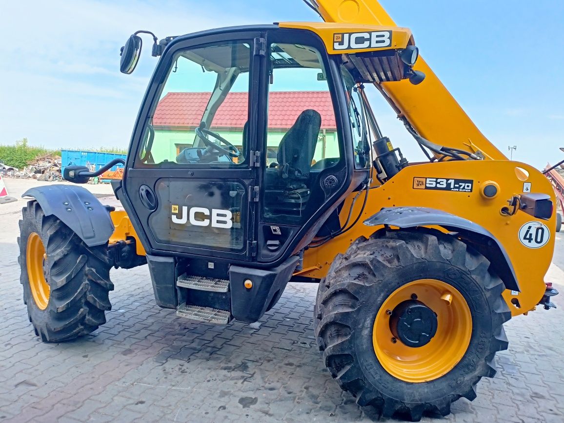Ładowarka JCB 531-70 agri super nowe opony , 2013r, klima, umowa kupna