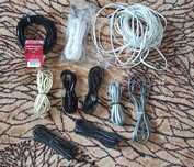 10 x kable telefoniczne od 1m do 7m
