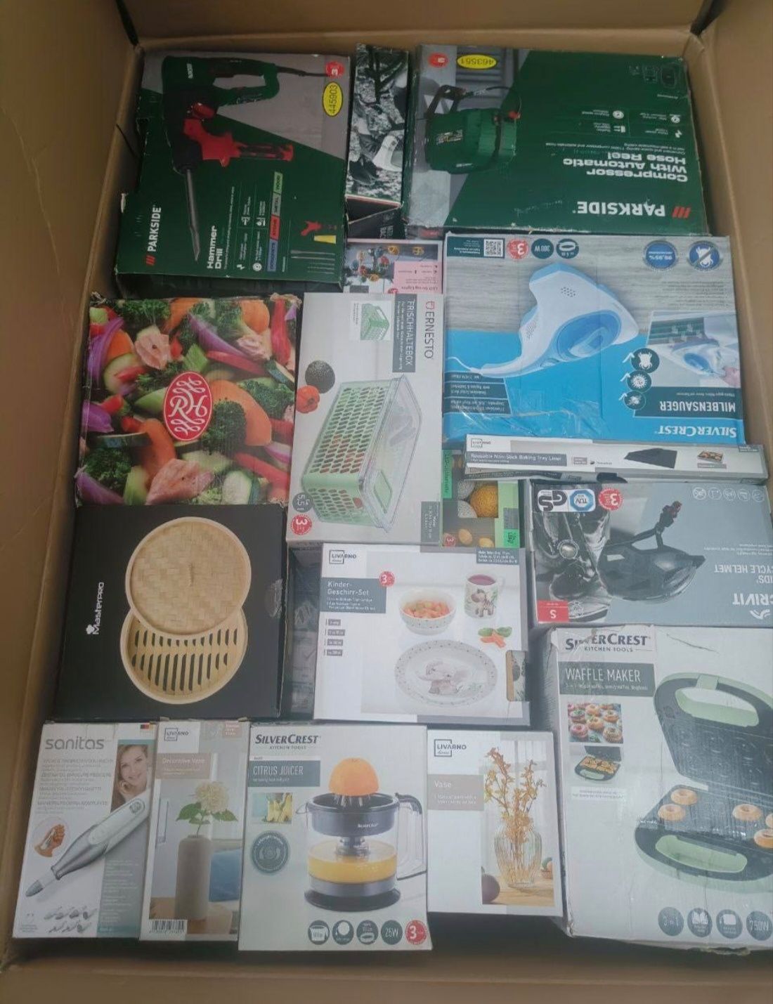Бокси Амазон, LIDL, Електроніка