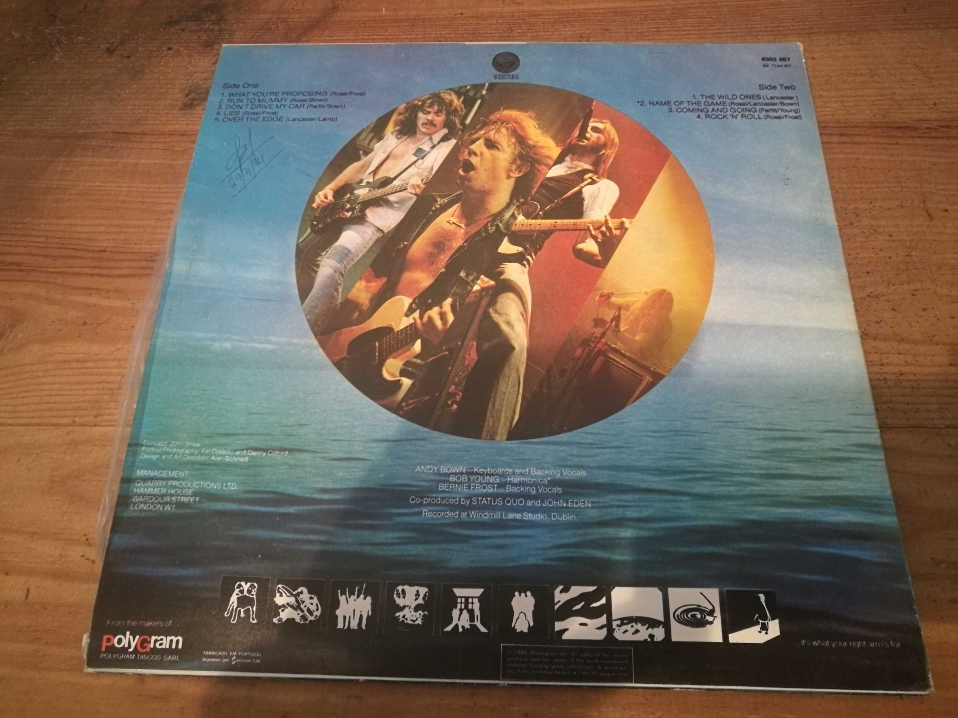 STATUS QUO - Just   Supposin... LP