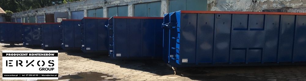 Kontener Hakowy Hakowiec 15 17 m3 KP 24 27 PRODUCENT KONTENERÓW