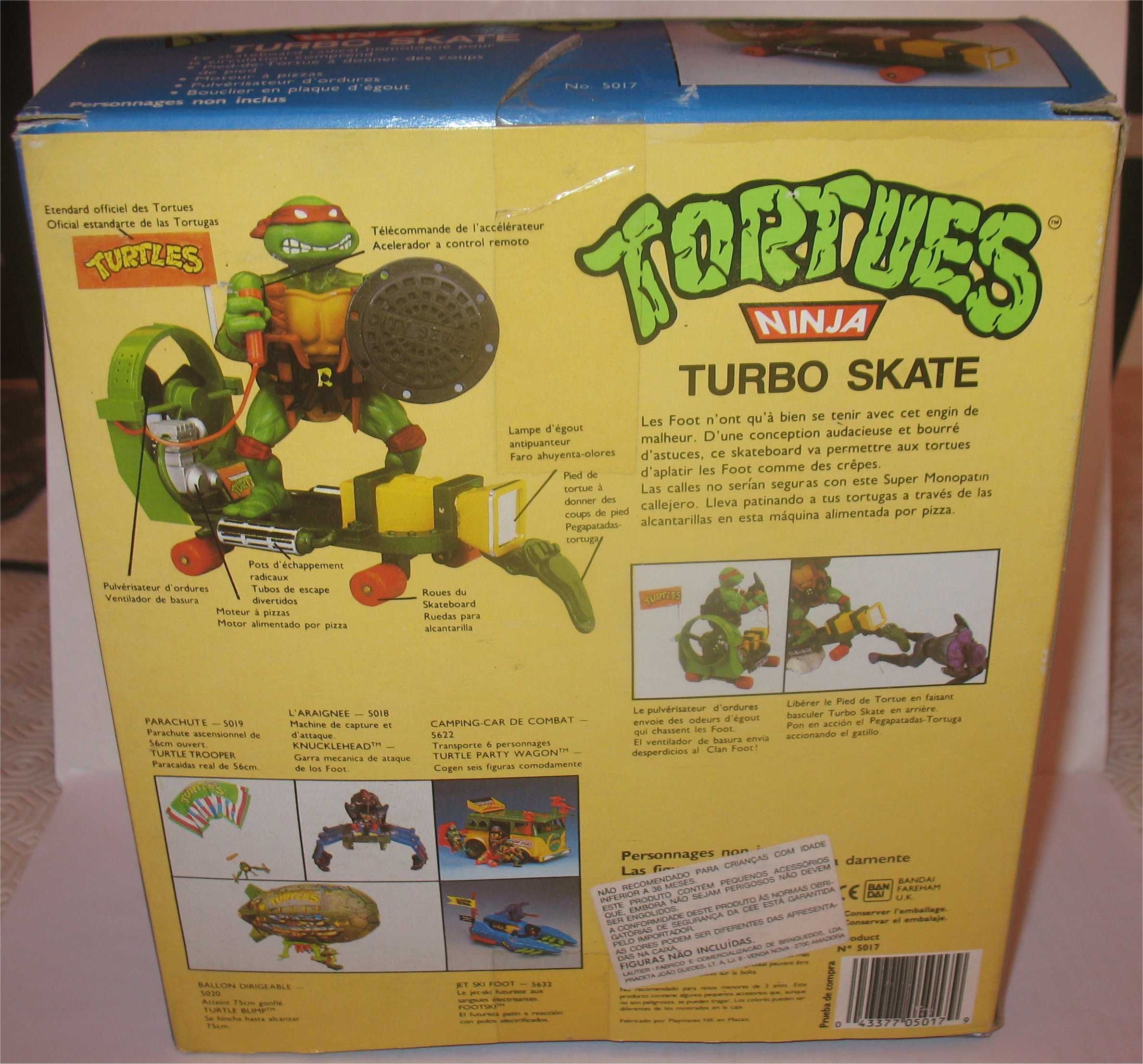 Bandai - Teenage Mutant Ninja Turtles - Turbo Skate- Cheapskate (1988)