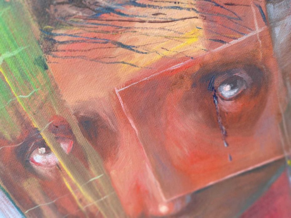 Oryginalny obraz 'Areszt domowy' 2009  Jakub Chomicki