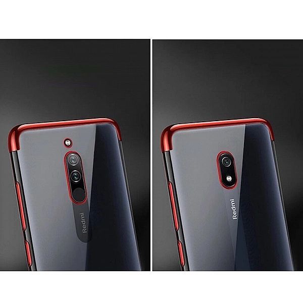 Clear Color case żelowy pokrowiec etui z metaliczną ramką Xiaomi Redmi