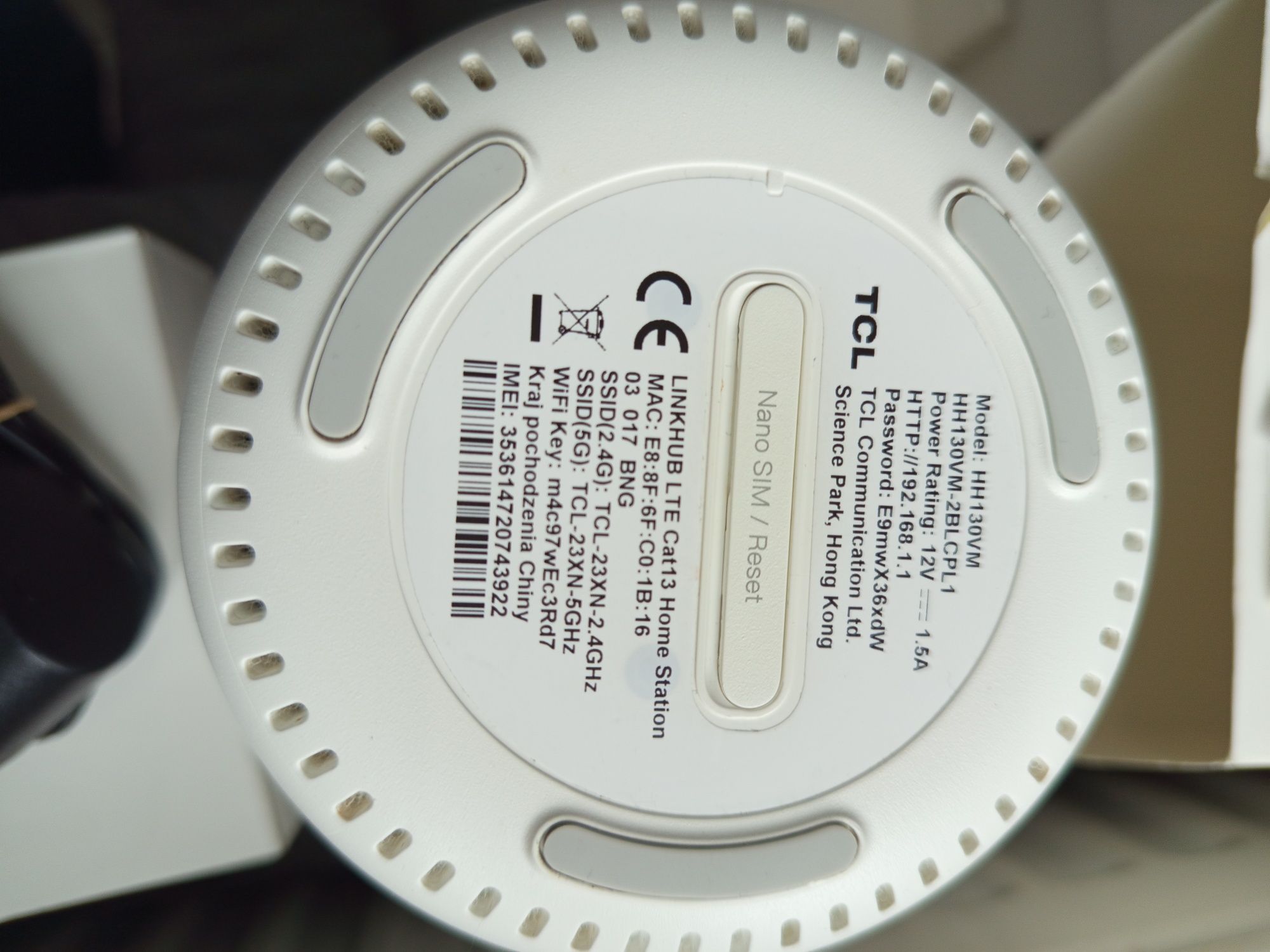 TCL Linkhub LTE 2,4GHz-5GHz