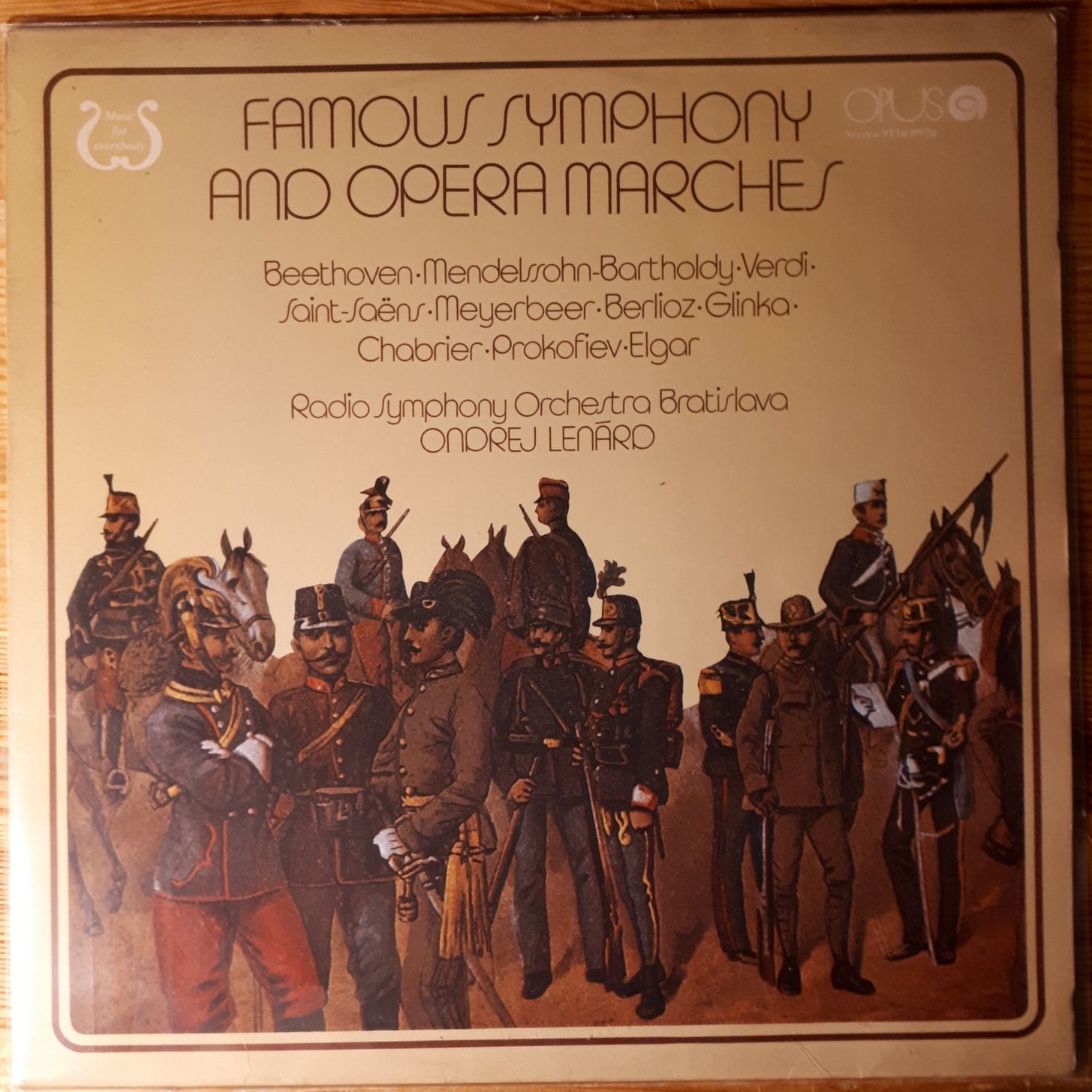Płyta winyłowa - Famous Symphony And Opera Marches, LP, Stereo, EX/EX