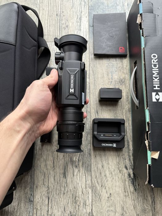 Приціл тепловізійний HikMicro THUNDER TQ50C 2.0: 640×512, 50 мм