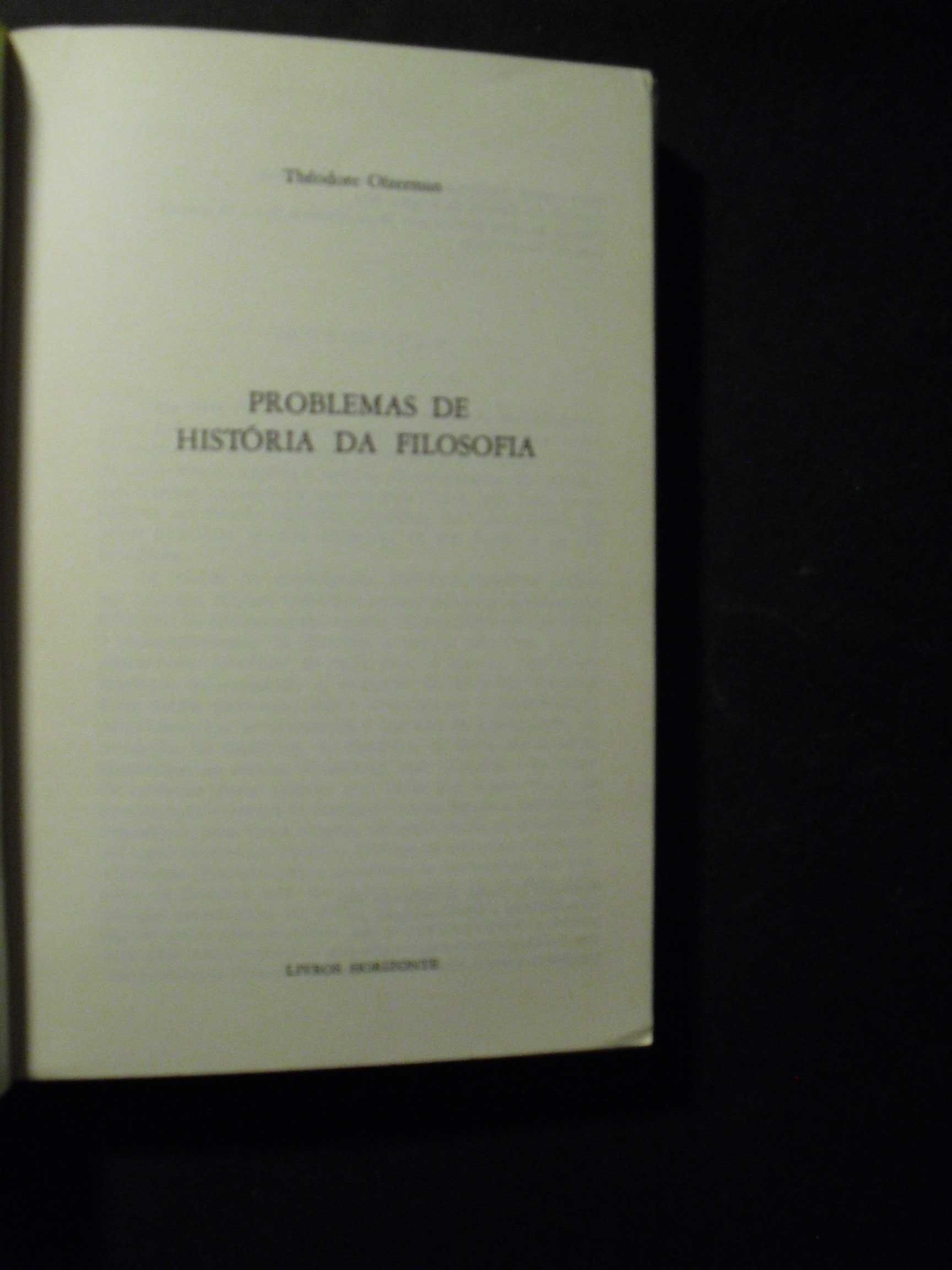 THÉODORE OIZERMAN-PROBLEMAS DA HISTÓRIA DA FILOSOFIA