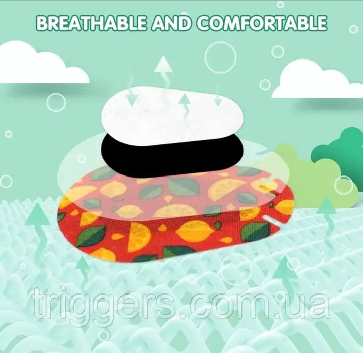 Окклюдер пластир 82*58мм на око для дітей косоокість 60 шт. AllSeasons