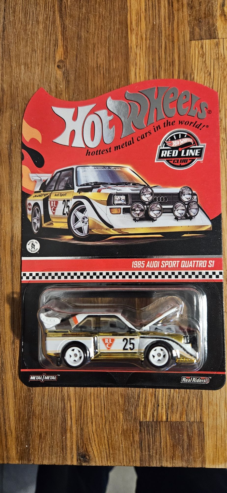 Hot Wheels Red Line Club RLC Exclusive 1985 Audi Sport Quattro S1