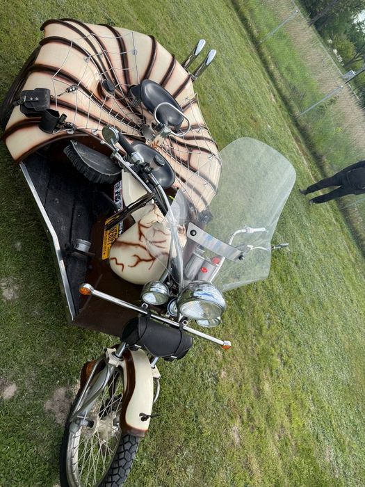 Motocykl SAM TRIKE .Trajka,Trójkołowiec.