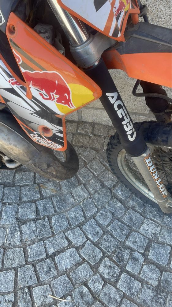 KTM 125 exc 2 tempos