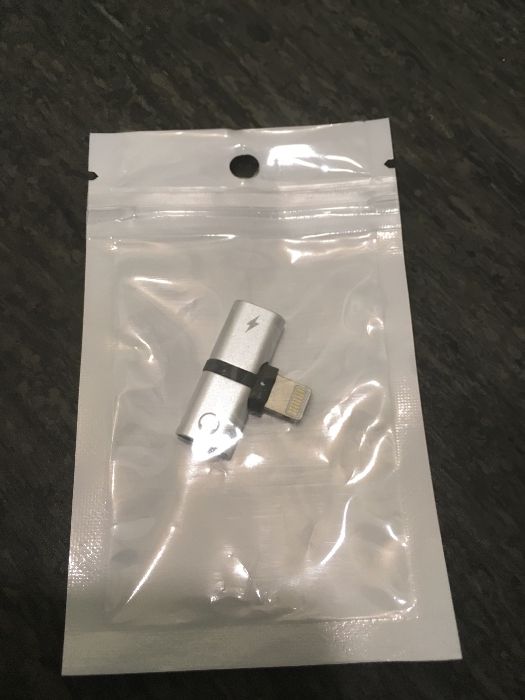 Adaptador para IPhone 2 em 1