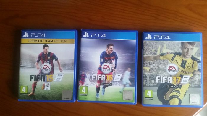 FIFA 15, 16 e 17 - Jogo para Playstation 4