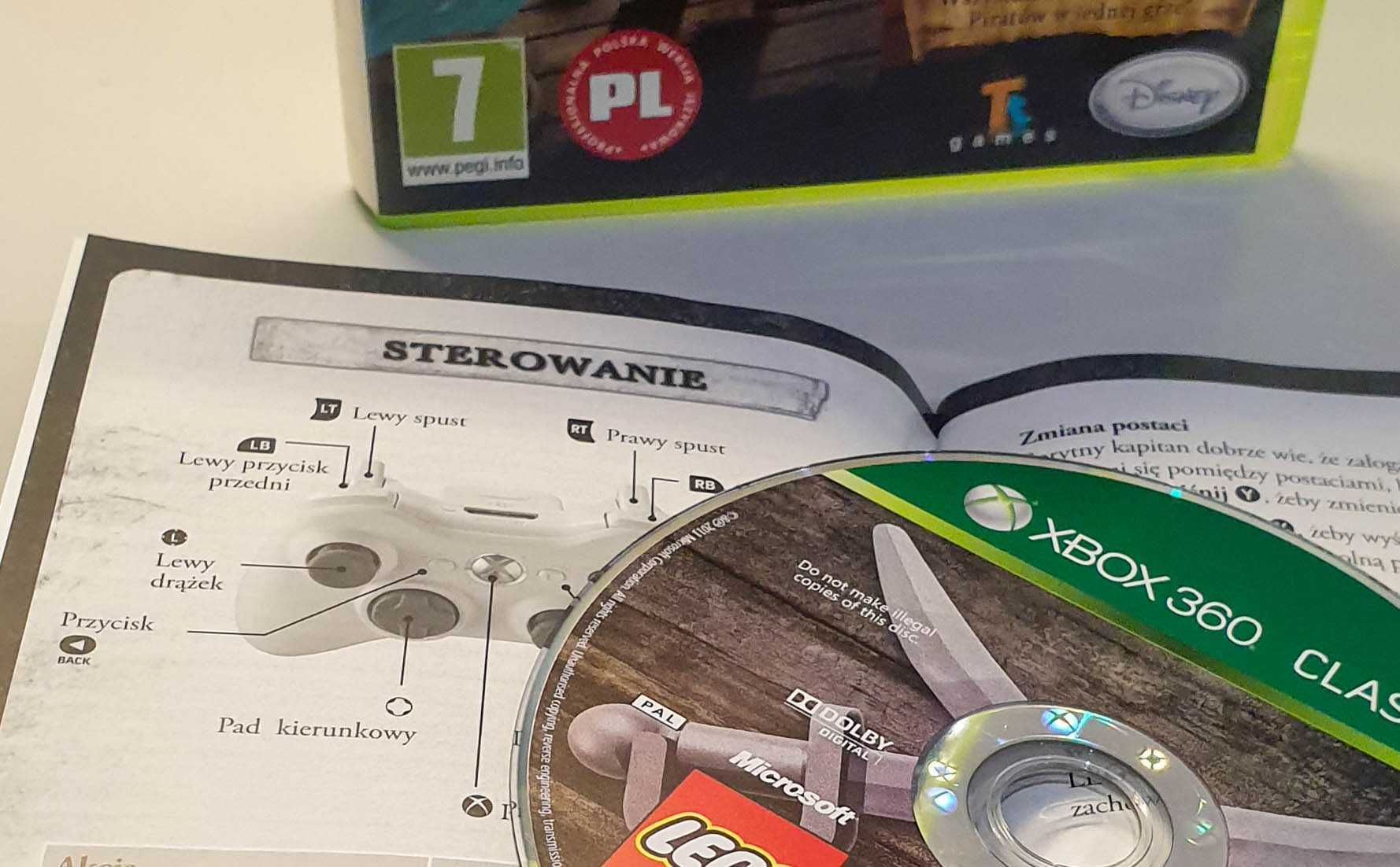 Gra Lego Piraci Z Karaibów  Xbox 360 Gra po Polsku 3xPL