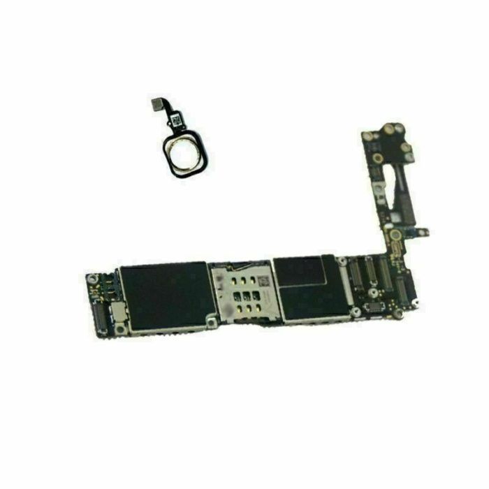 Apple iphone 6 board main board placa botao branco ou preto livre