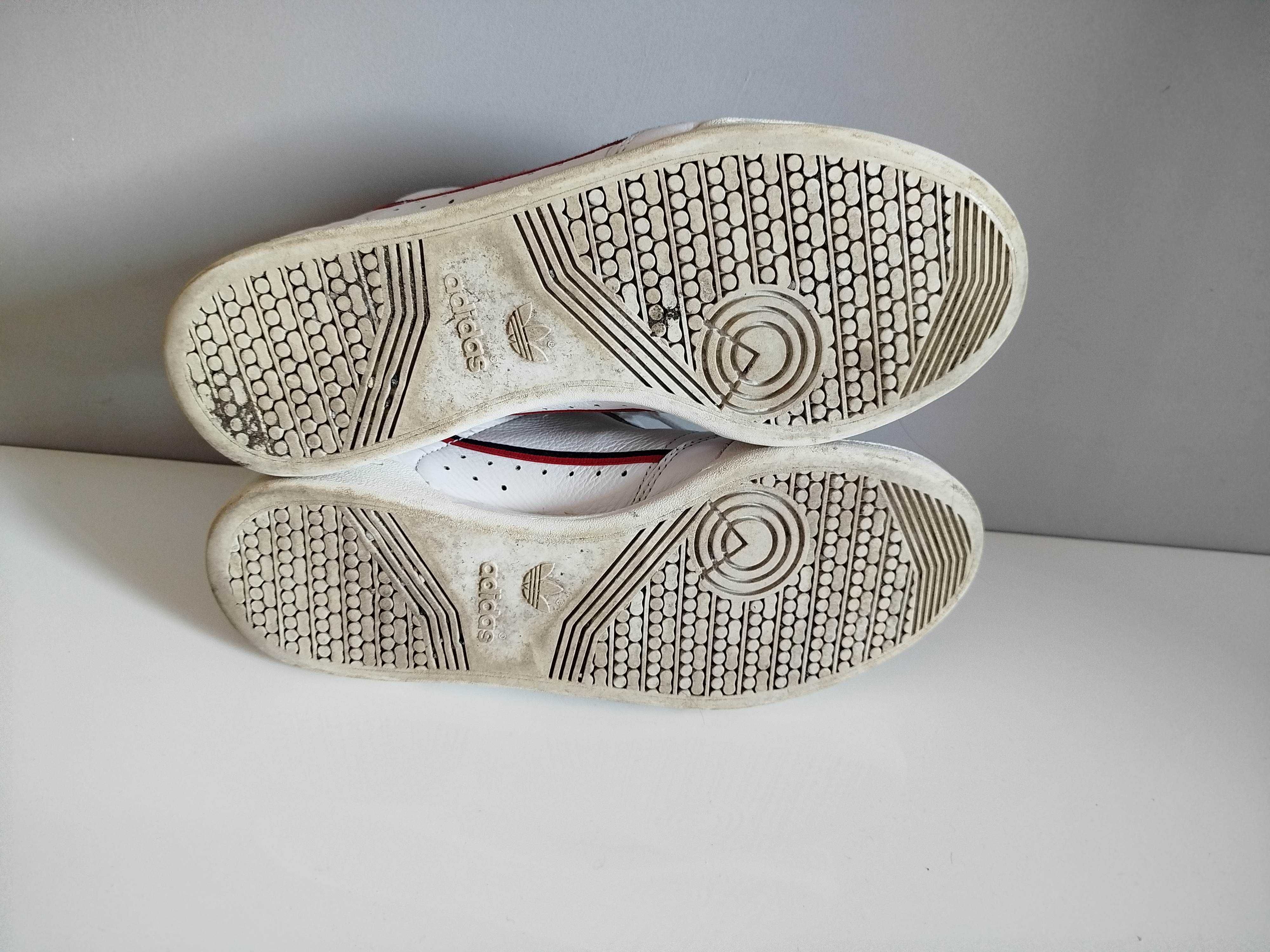 Adidas Męskie Continental 80 Białe buty codzienne Sneakersy