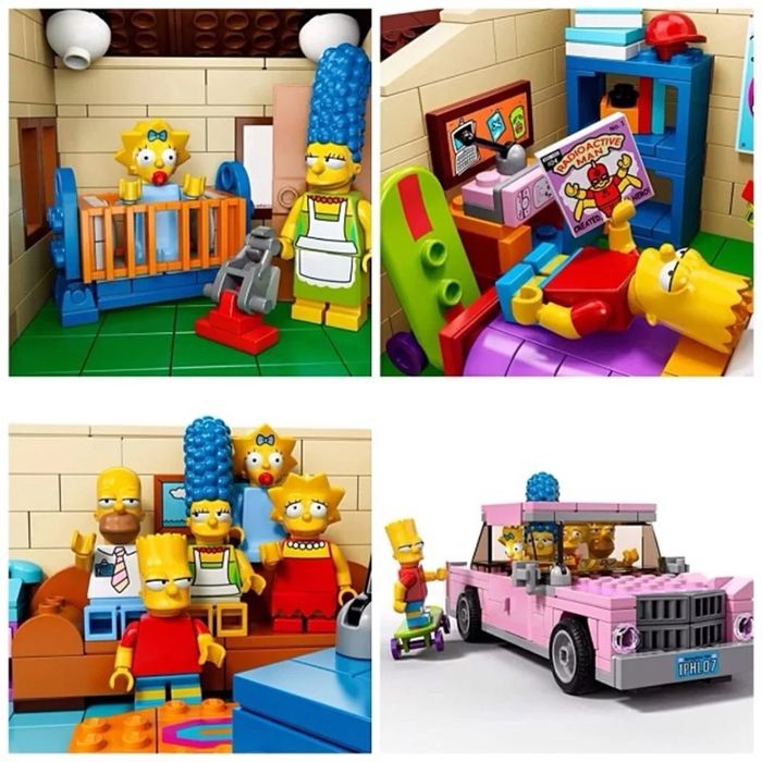 Set lego modular / Casa Simpsons
