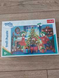 Nowe puzzle trefliki 100 elem.