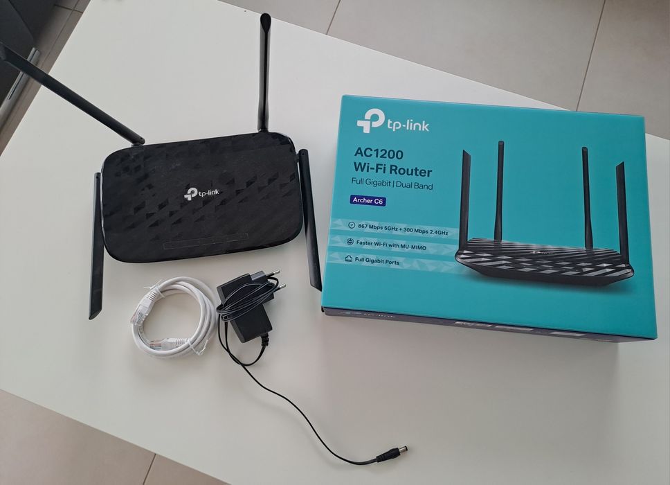 Router Tp-Link Archer C6 Wi-Fi  AC1200
