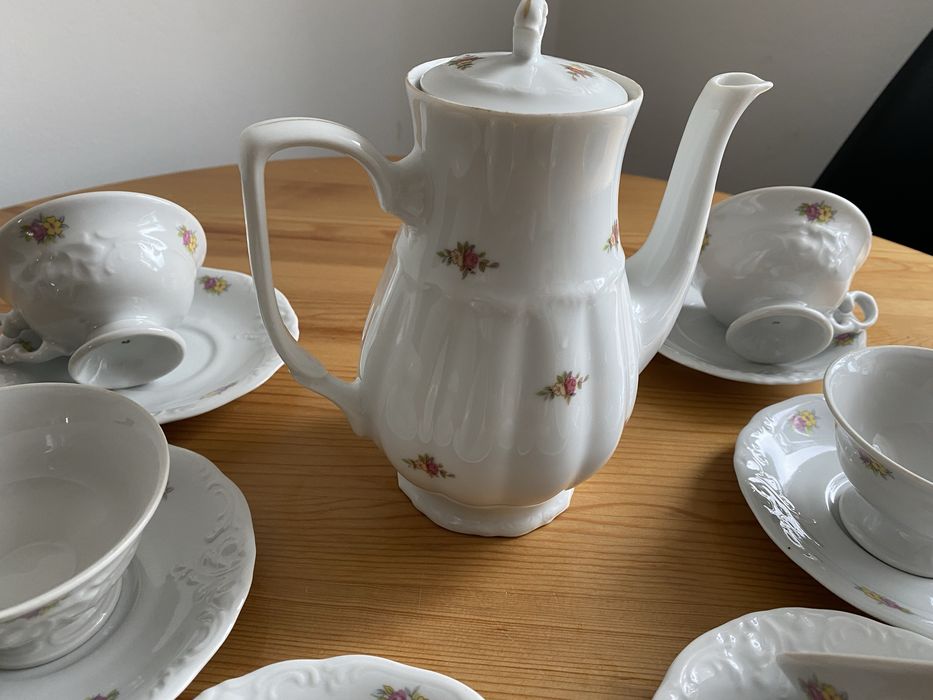 Zestaw do kawy ekspresu porcelana wałbrzych
