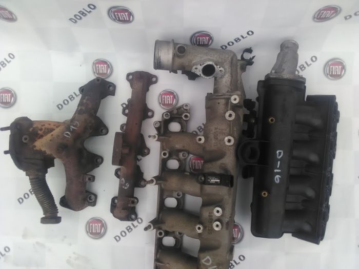 Коллектор колектор впускной/выпускной Doblo Добло Combo Fiorino Punto