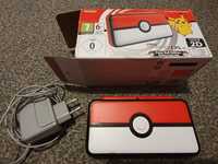 2DS XL Pokeball Edition + Pokemony 2 gry