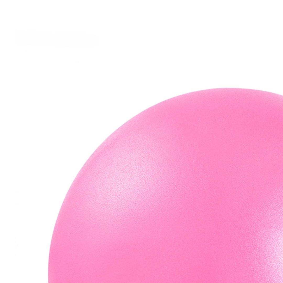Piłka do Ćwiczeń Gimnastyka Joga Pilates Antypoślizgowa Różowa 25cm