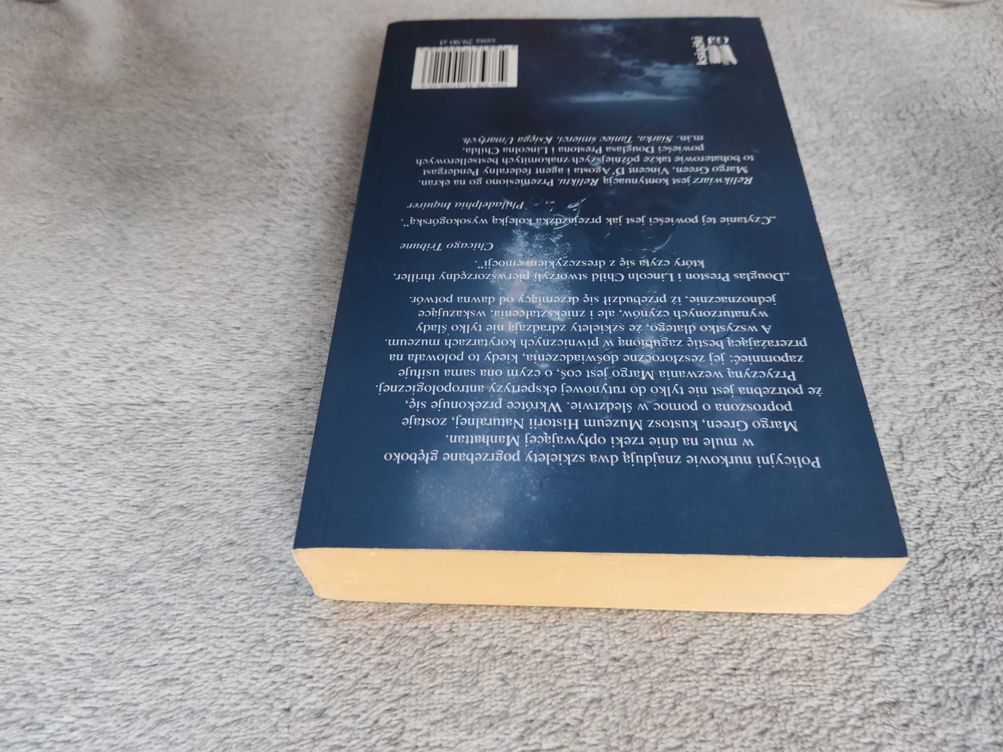 książka Relikwiarz Douglas Preston Lincoln Child (cykl Pendergast #2)