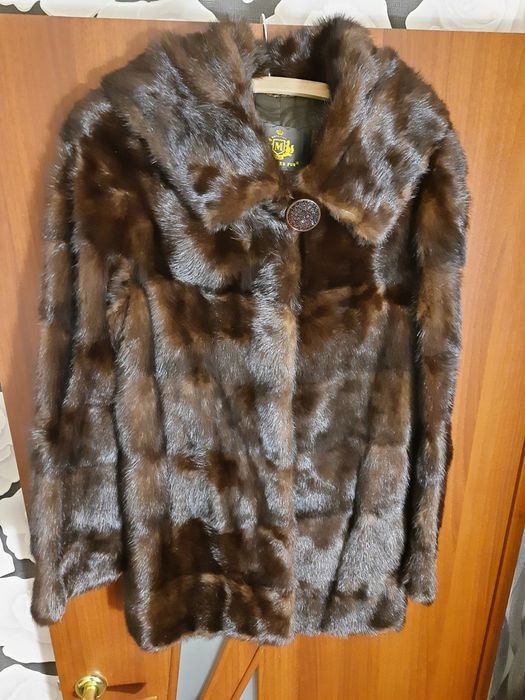 Норковая шуба, некрашенная, трансформер, новая