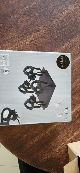 Nowy plafon Technic czarny GU10 inspire lampa
