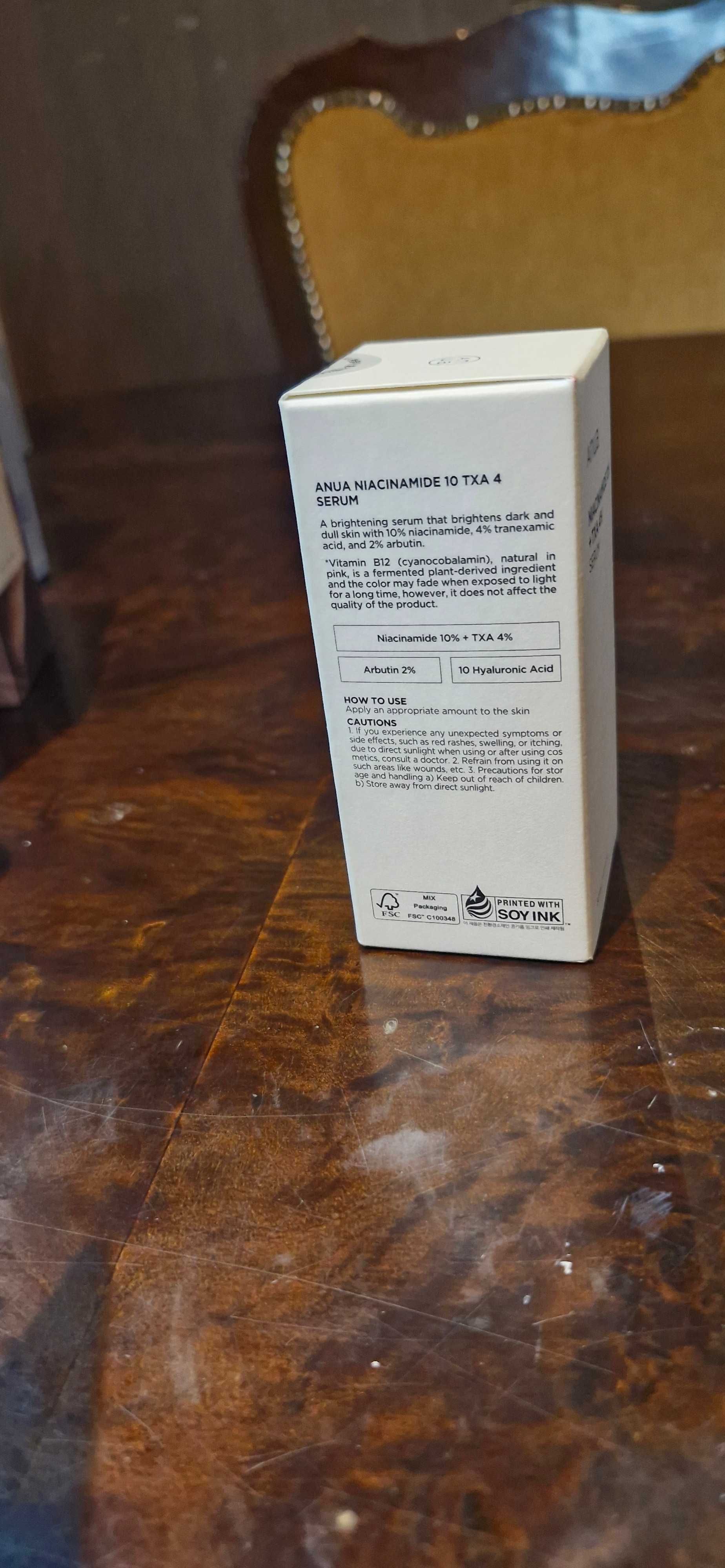 Anua - Niacinamide 10% + TXA 4% Serum 30ml