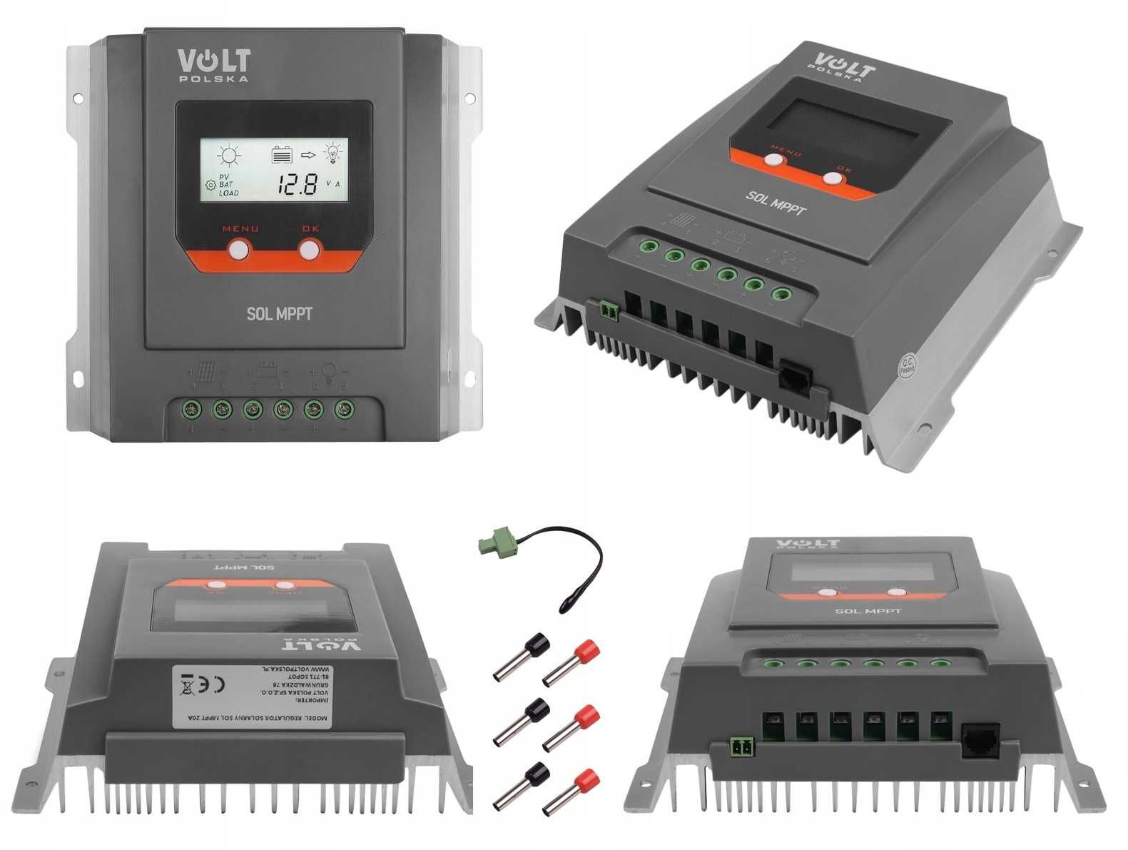 Regulator solarny Volt Polska SOL MPPT 20A Bluetooth