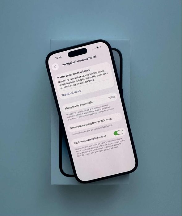 iPhone 14 Pro 100% Baterii