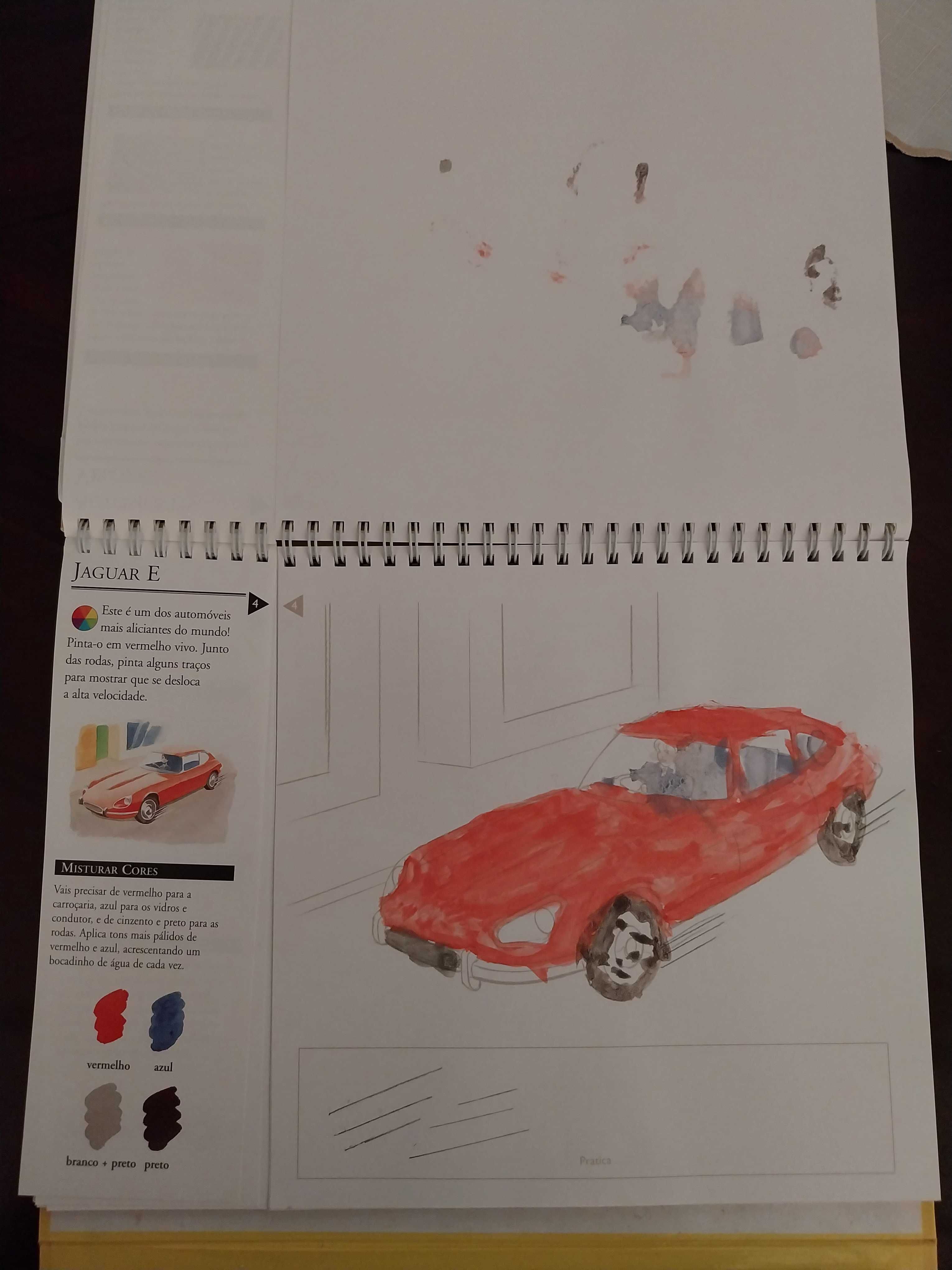 Carros - Livro de Pintura (passo a passo)