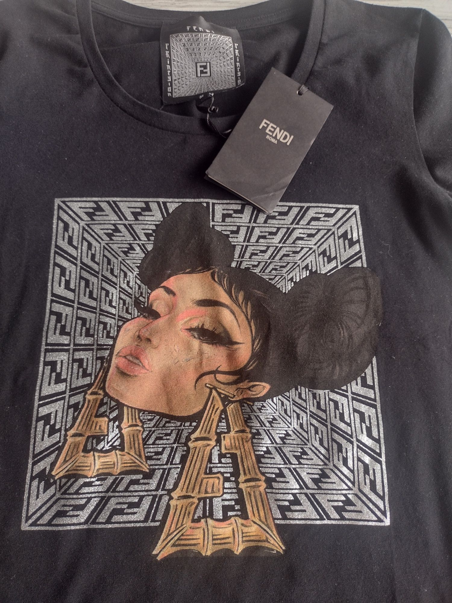 Koszulka T-shirt Damski Fendi