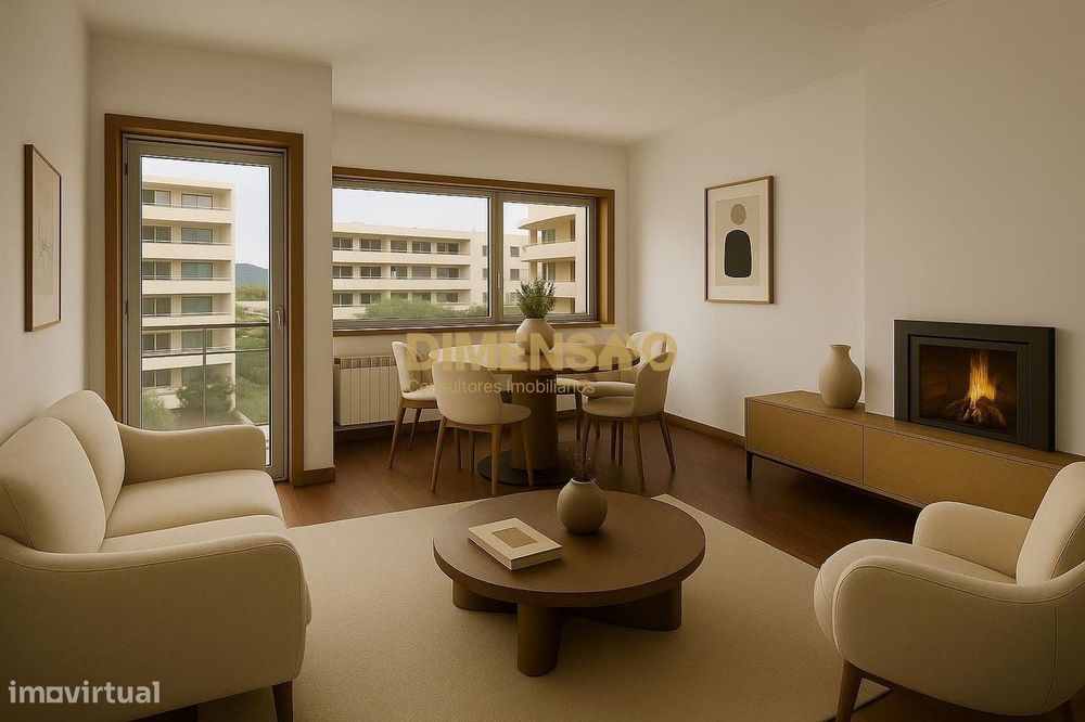 T1 renovado com duas frentes e garagem | Vermoim, Maia Ref DCI152