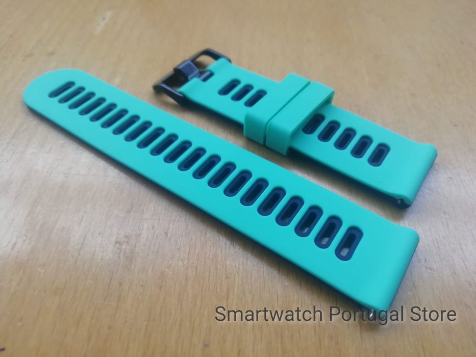 Braceletes 22mm em silicone (Novas) Várias cores