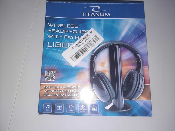 Słuchawki bezprzewodowe titanum th110
