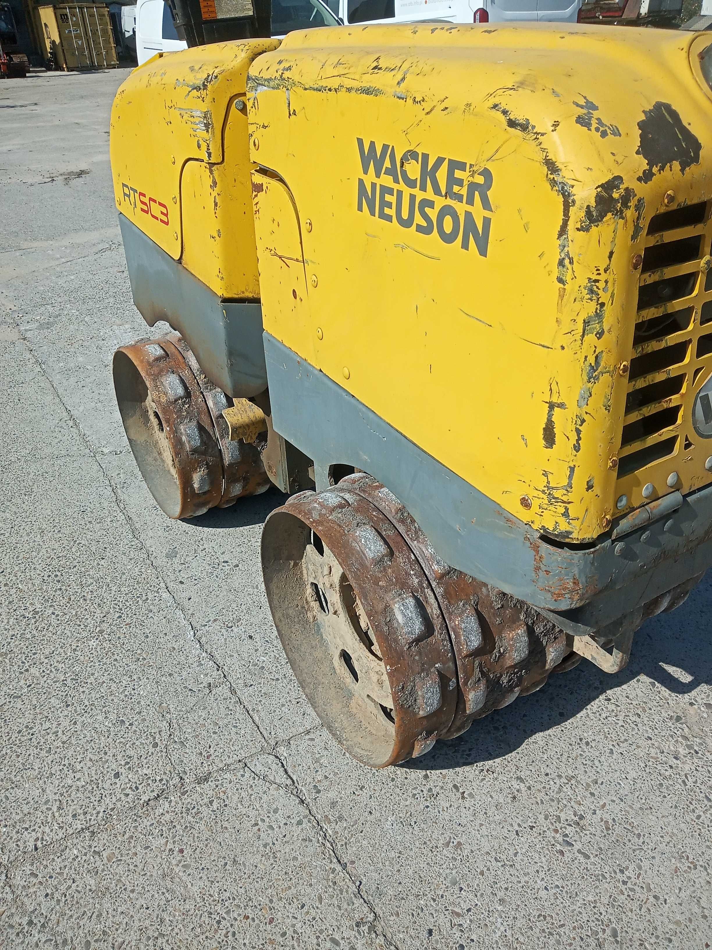 Walec okołkowany WACKER NEUSON RT SC3