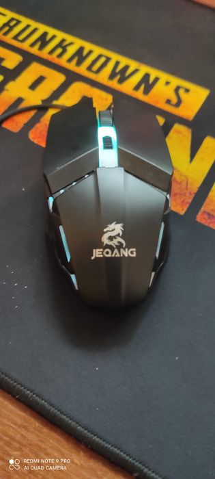 Мышка Jeqang JK-968 с подсветкой, Black