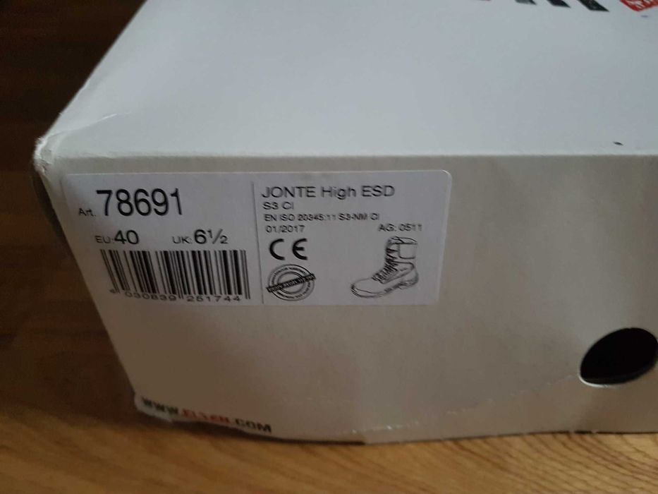 NOWE buty robocze Elten JONTE High S3