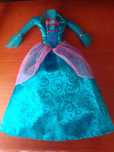 Vestidos oficiais Barbies de filmes, roupas de boneca e sapatinhos