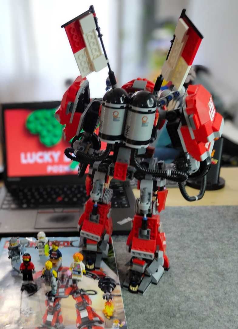 Klocki Lego Ninjago Movie 70615 Ognisty robot Kaia