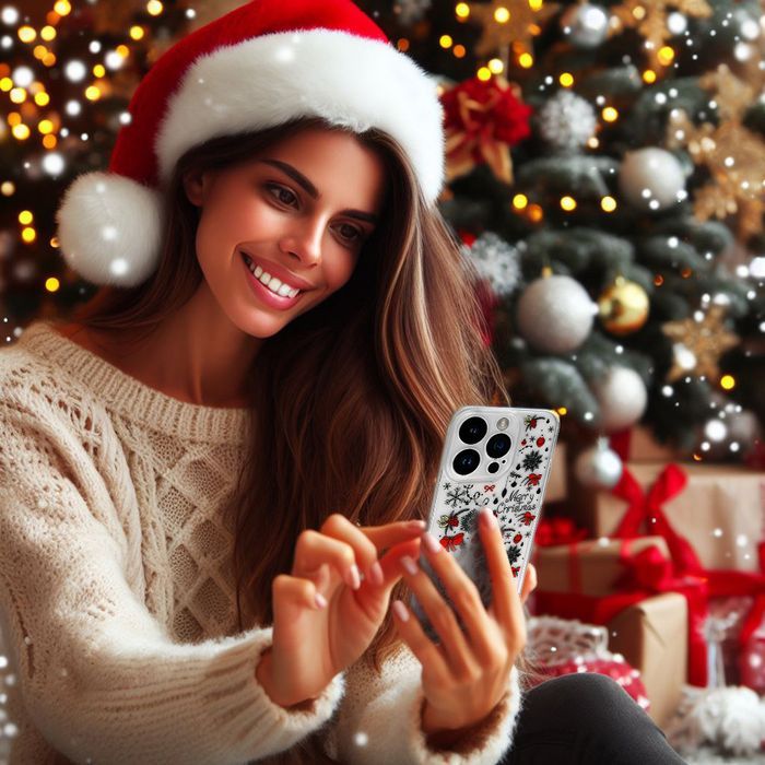 TEL PROTECT Christmas Case do Samsung S23 Ultra Wzór 5 Clear